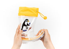 将图片加载到图库查看器，'Playing Penguin' Rain Boots
