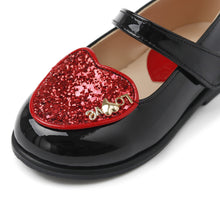 将图片加载到图库查看器，'Pearly Heart' Mary Jane Shoes
