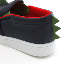 将图片加载到图库查看器，'Spiky Dinosaur' LED Slip-On Shoes
