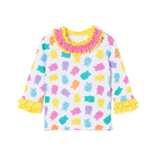 将图片加载到图库查看器，'Jelly Jelly' Rash Guard Swimsuit Set (Swim Cap, Pouch Set)

