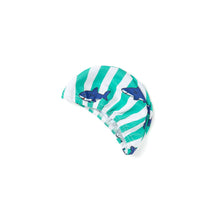 将图片加载到图库查看器，'Shark Shark' Rash Guard Swimsuit Set (Swim Cap, Pouch Set)
