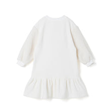 将图片加载到图库查看器，'White Snow Rabbit' Warm Fleece Dress
