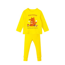 将图片加载到图库查看器，'Happy Week' Homewear Top and Bottom Set
