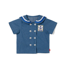 将图片加载到图库查看器，'Blue Marine Boy' Top and Bottom Set
