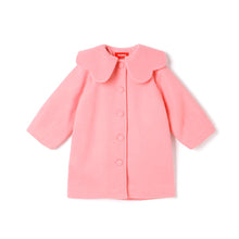 将图片加载到图库查看器，'Tulip Flower' Wool Coat

