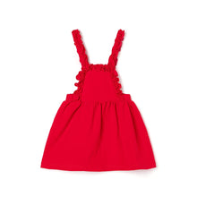 将图片加载到图库查看器，'Red Cheek Frill' Dress(Bag Set)
