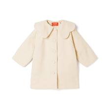 将图片加载到图库查看器，'Tulip Flower' Wool Coat
