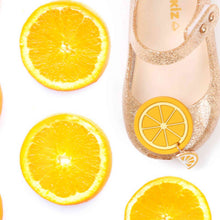 将图片加载到图库查看器，'Tok Tok Orange' LED Jelly Shoes
