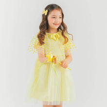将图片加载到图库查看器，'Yellow Tinker Bell' Dress (Magic Wand, Cape Set)
