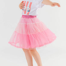 将图片加载到图库查看器，'Cherry Sherbet' Tulle Skirt
