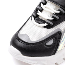 Load image into Gallery viewer, kids black sneakers
