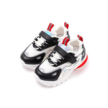 Load image into Gallery viewer, kids black sneakers
