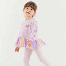 将图片加载到图库查看器，girls pink top and bottom set
