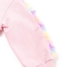 将图片加载到图库查看器，girls pink sweatshirt
