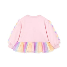 将图片加载到图库查看器，girls pink sweatshirt
