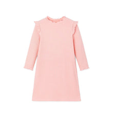 将图片加载到图库查看器，girls pink frill dress

