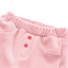 将图片加载到图库查看器，girls pink fleece pants
