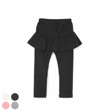 将图片加载到图库查看器，girls charcoal skirt leggings

