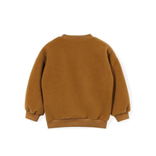 将图片加载到图库查看器，kids brown sweatshirt
