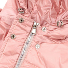将图片加载到图库查看器，kids pink padded jacket
