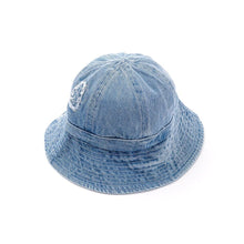 将图片加载到图库查看器，kids denim bucket hat

