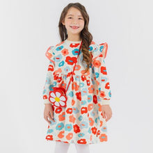 将图片加载到图库查看器，girls flower dress
