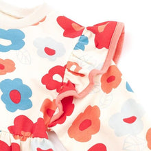 将图片加载到图库查看器，girls flower dress
