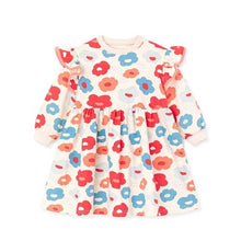 将图片加载到图库查看器，girls flower dress

