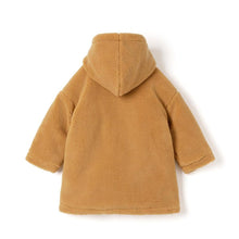 将图片加载到图库查看器，kids brown puffy jacket
