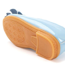 Load image into Gallery viewer, girls blue flower mary jane shoes
