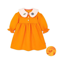 Load image into Gallery viewer, yellow winter dress
