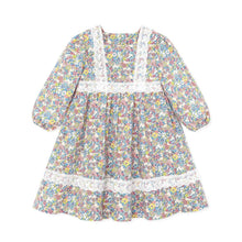 将图片加载到图库查看器，girls flower dress
