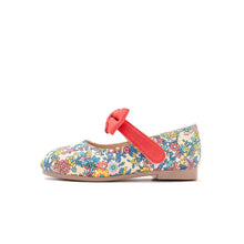 将图片加载到图库查看器，girls flower mary jane shoes
