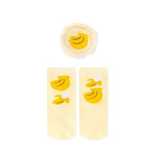 将图片加载到图库查看器，kids banana socks
