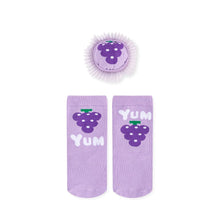 将图片加载到图库查看器，kids grape socks
