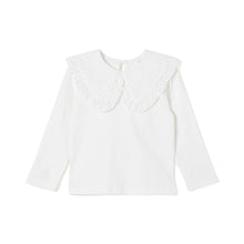 将图片加载到图库查看器，girls white t-shirt
