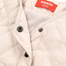 将图片加载到图库查看器，kids quilted jacket
