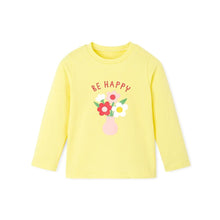 将图片加载到图库查看器，girls yellow t-shirt
