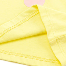 将图片加载到图库查看器，girls yellow t-shirt
