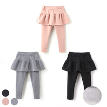 将图片加载到图库查看器，girls fleece skirt leggings
