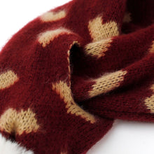 将图片加载到图库查看器，girls wine winter scarf
