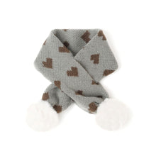 将图片加载到图库查看器，girls grey winter scarf
