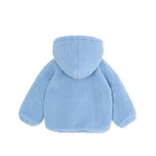 将图片加载到图库查看器，blue kids puffy jacket
