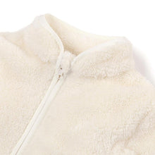 将图片加载到图库查看器，kids ivory fleece jacket
