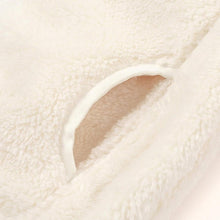 将图片加载到图库查看器，kids ivory fleece jacket
