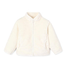 将图片加载到图库查看器，kids ivory fleece jacket
