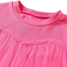 将图片加载到图库查看器，girls pink dress
