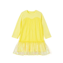 将图片加载到图库查看器，girls yellow dress
