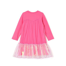 将图片加载到图库查看器，girls pink dress
