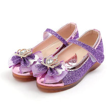将图片加载到图库查看器，girls purple led mary jane shoes
